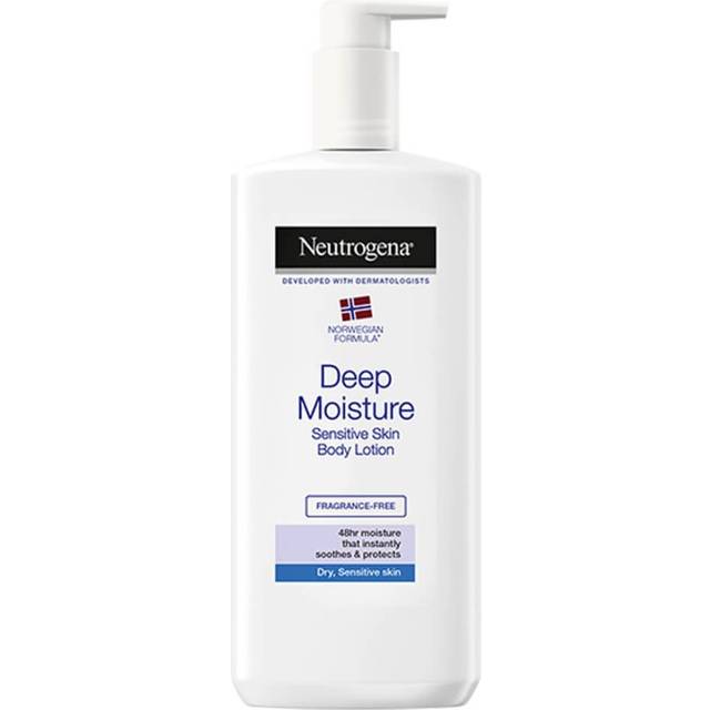 Neutrogena Norwegian Formula Body Lotion Deep Moisture Sensitive Fragrance Free för känslig torr hud 400 ml