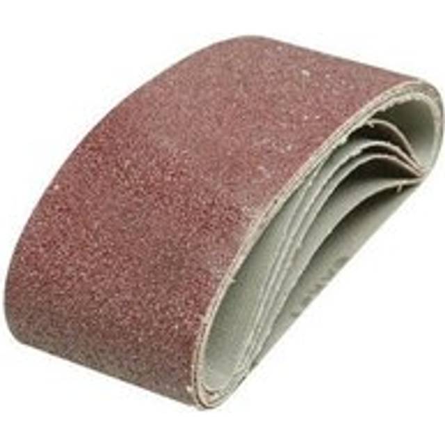 QTY 5 65mm x 410mm 80 Grit Sanding Belts For Belt Sander - Multi - One Size