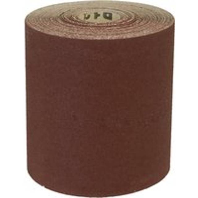 Aluminium Abrasive Production Sanding Roll - 115mm x 10m - Medium 80 Grit Paper - Multi - One Size