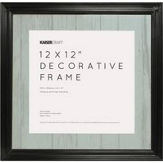 12x12 Black Frame