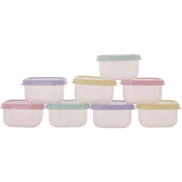 Bitty Set of 8 Assorted Mini Storage Containers