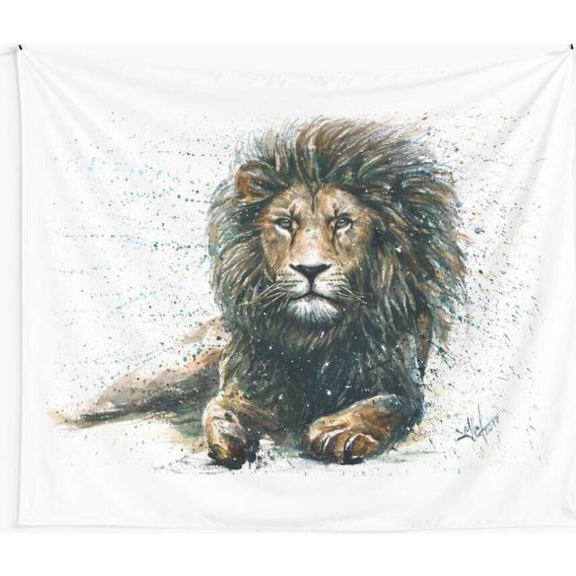 Tapestry 60x50inch Lion Wall Hanging Art DÃ©cor Living Room