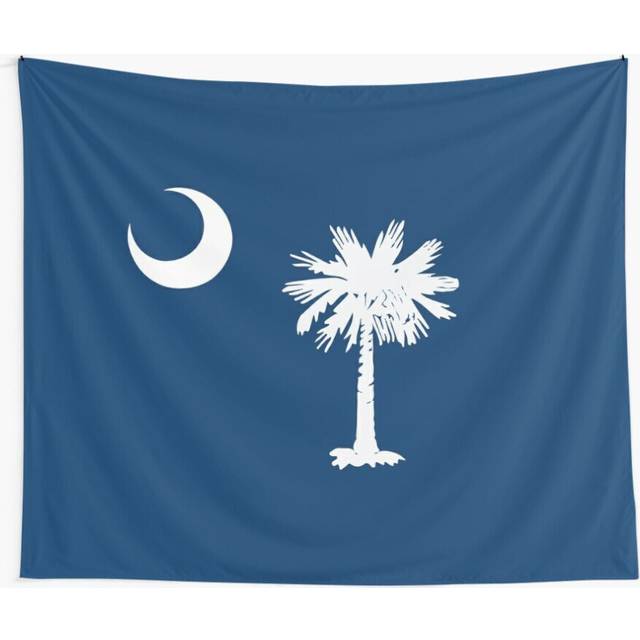 Tapestry 60x50inch South Carolina Flag Wall Hanging Art DÃ©cor Living Room