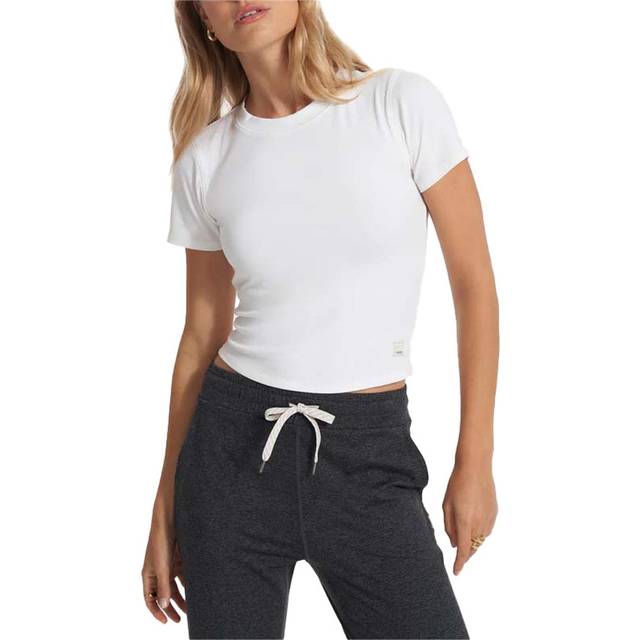 Pose Fitted T-Shirt in White - L