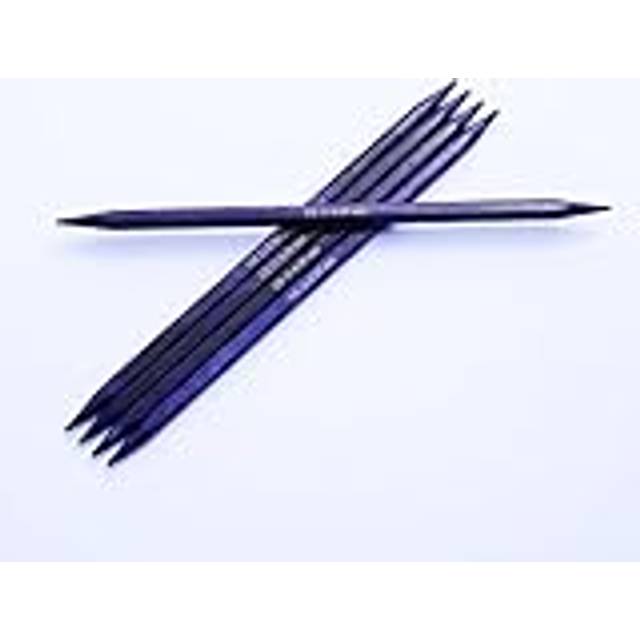 J'Adore Cubics Double Pointed Knitting Needles Sets of 5 â Wooden Pins for Socks Hats Mittens Short Round Knitting â 15cm x 2.75mm