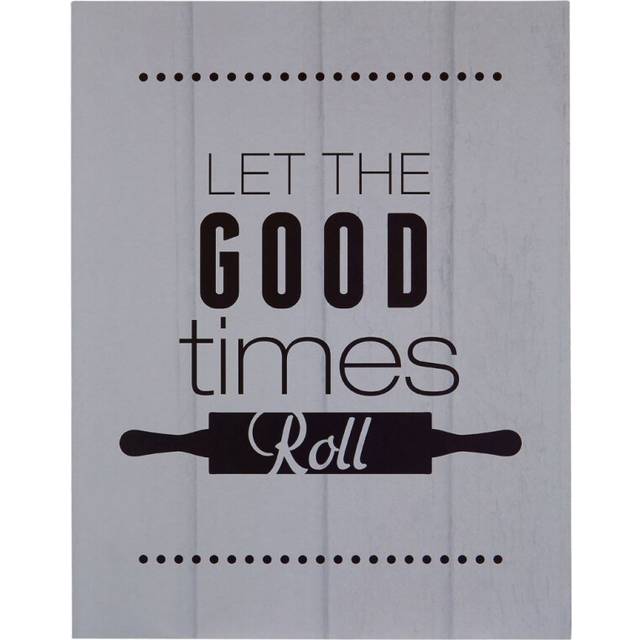 Premier Housewares - Let The Good Times Roll Wall Plaque