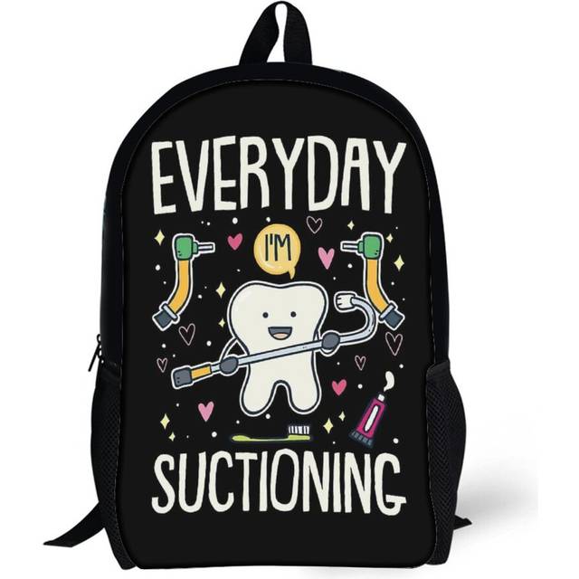 Backpacks Dental Assistant Dental Nurse Dentist Gift Present 17inch School Bag