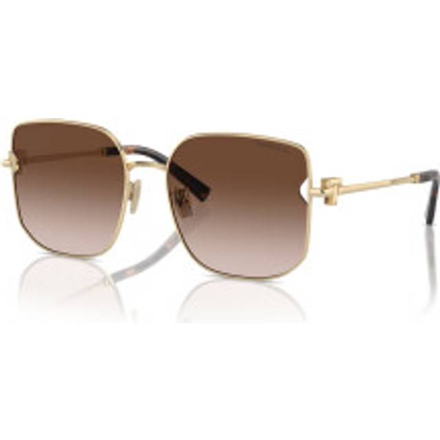 Tiffany TF3105D Sunglasses 61893B Pale Gold