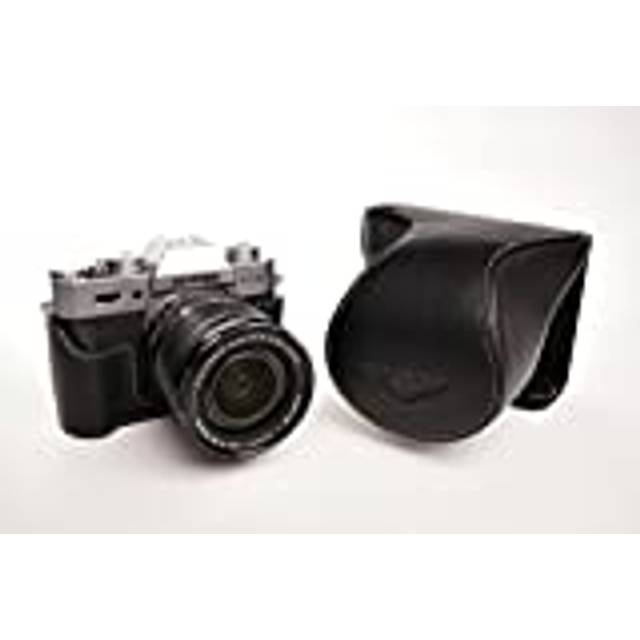 Genuine Real Leather Full Camera Case Bag Cover For Fujifilm Xt20 Xt10