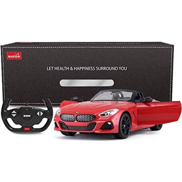 BMW Remote Control Cars, 1/14 RC BMW Z4 Roadster Convertible BMW Toy Car - Red/2.4GHz, Gifts for Kids Boys