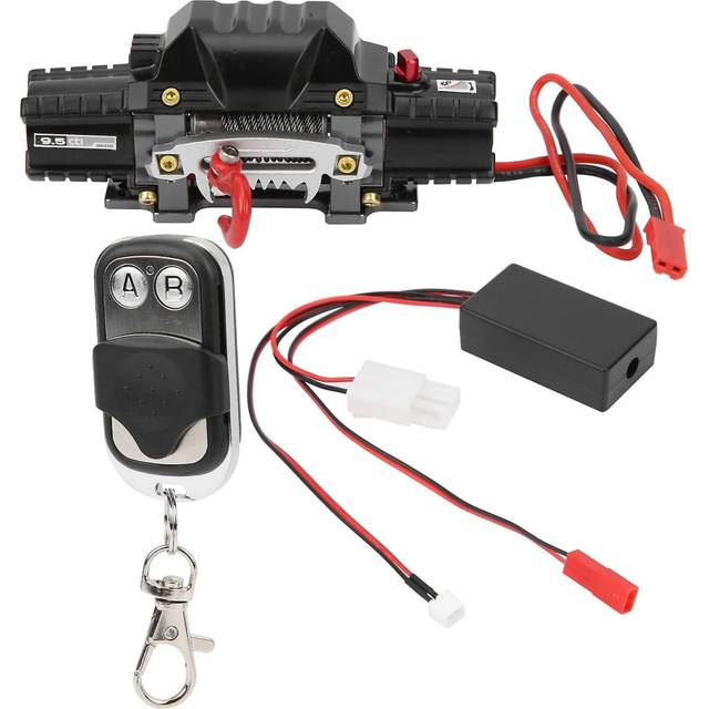 Rc Metal Automatic Double Motor Simulated Winch Controller Receiver Fits For Traxxas Cara Type