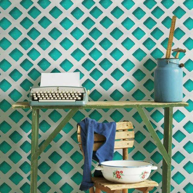 Concrete Patch Wallpaper By Mindthegap - Designer Wallpaper, Roll