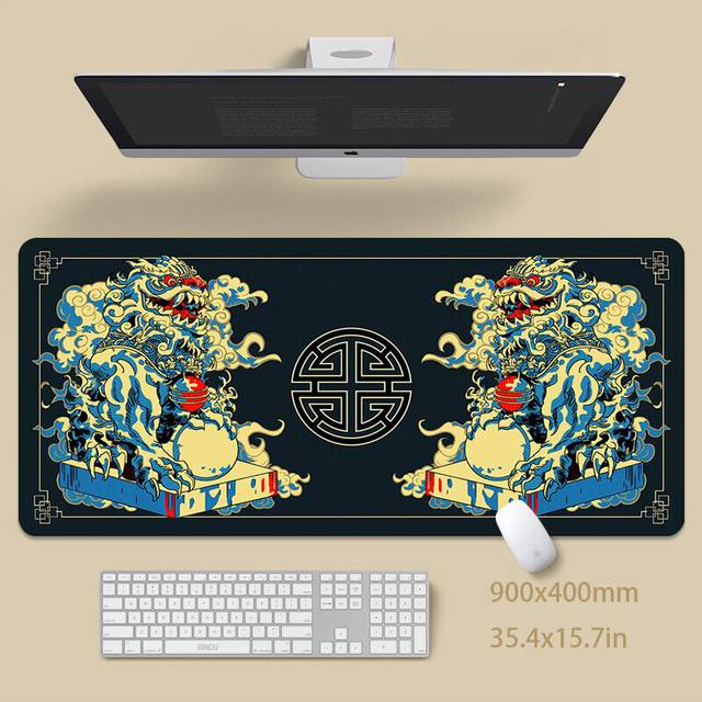 (a-EP098878 (6) 1000x500x3mm) Dragon Table Mat Gamer Mousemats Mouse Pad Office Desk Pad Large Mouse Mat Big Mousepad Keyboard Mat Mousepads For Compu