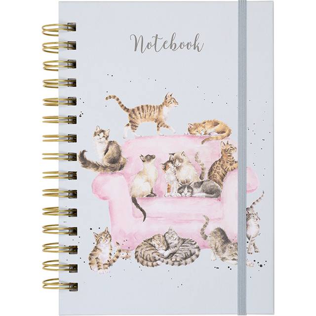 Wrendale Designs, Cattitude A5 Notebook