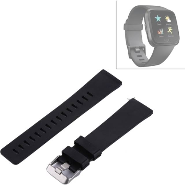 For Fitbit Versa / Versa 2 Simple Fashion Silicone Watch Band(Violet)