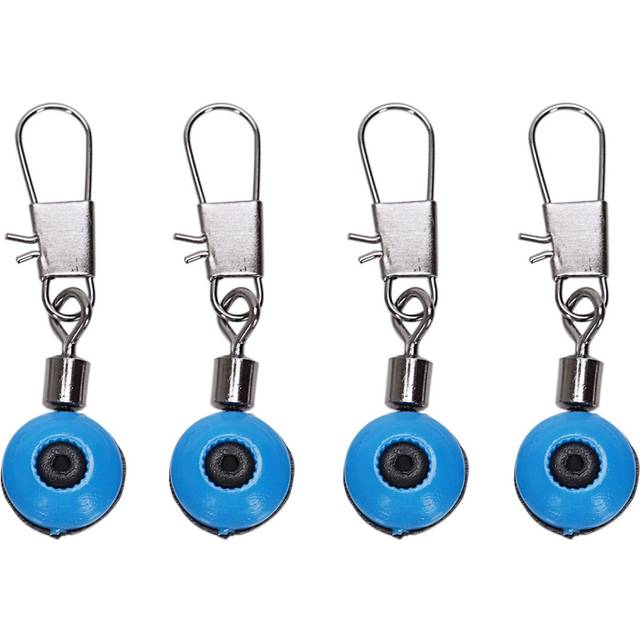 Blue Fishing Line to Hook Swivels Clip Connector