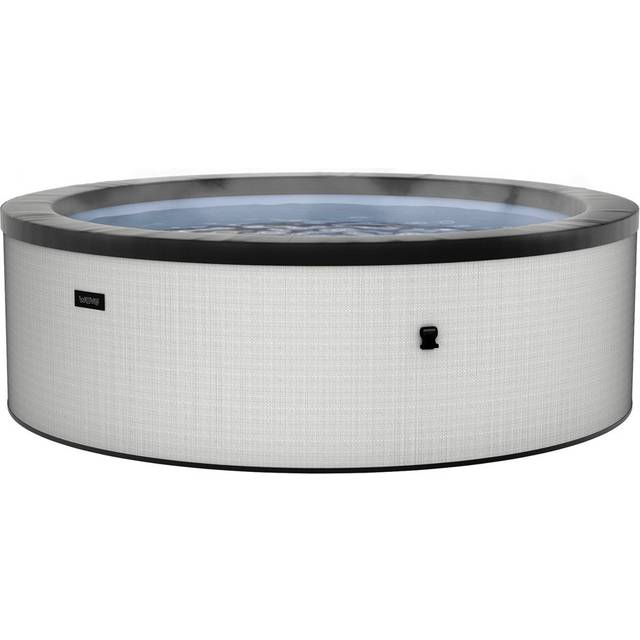 Wave Tahoe | 4-Person Eco Foam Hot Tub | Integrated Heater - Graphite Grey (70cm H X 156cm W X 156cm D)