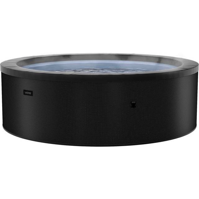 Wave Tahoe | 6-Person Eco Foam Hot Tub | Integrated Heater - Charcoal Black (70cm H X 184cm W X 184cm D)