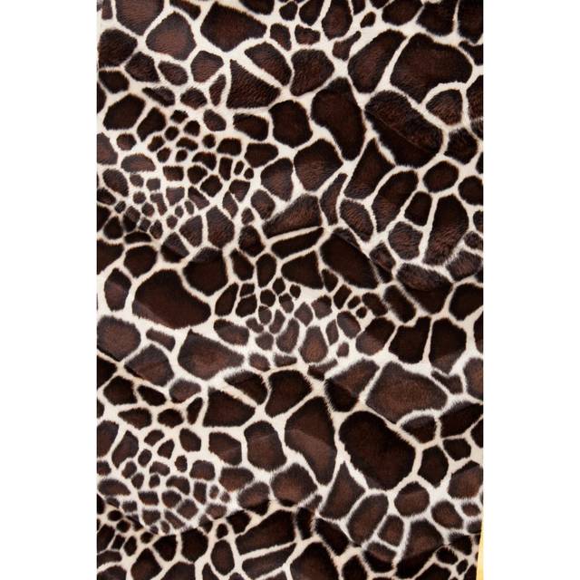 Giraffe Animal Print - Print - Brown;White (46cm H x 30cm W x 3.8cm D)