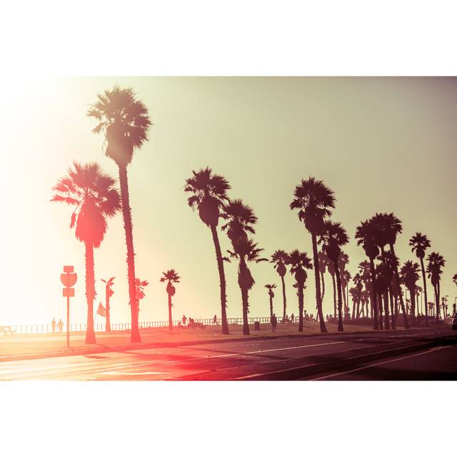California - Wrapped Canvas Art Prints - Brown (51cm H x 76cm W x 3.8cm D)