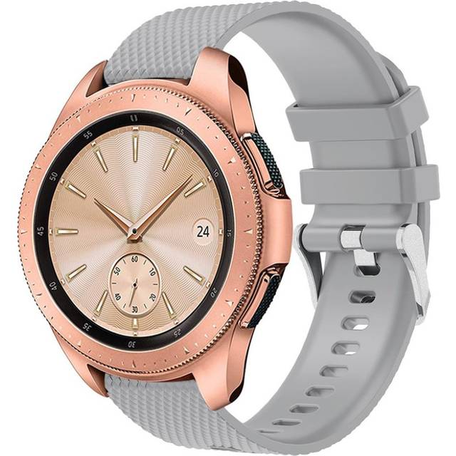 Samsung Galaxy Watch (42mm) byte av klockarmband i silikon - Grå