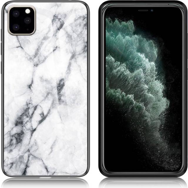 Fantasy Marmor iPhone 11 Pro Max skal - Vit
