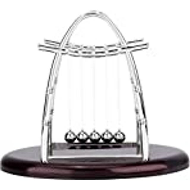 Newton's Cradle Balance Ball Newton Cradle Education Science Balance Ball Decompression Toys Ornaments Decorations Home Office Desktop Decoration Desk