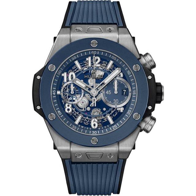 Hublot Big Bang Unico Titanium Blue Ceramic 44mm Chronograph Automatic Men’s Watch
