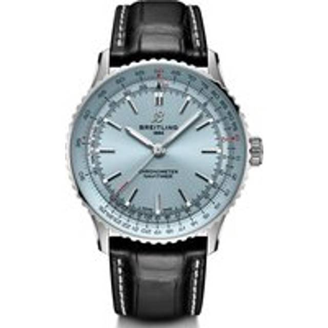 Breitling Navitimer Automatic 41 Light Blue Leather Watch