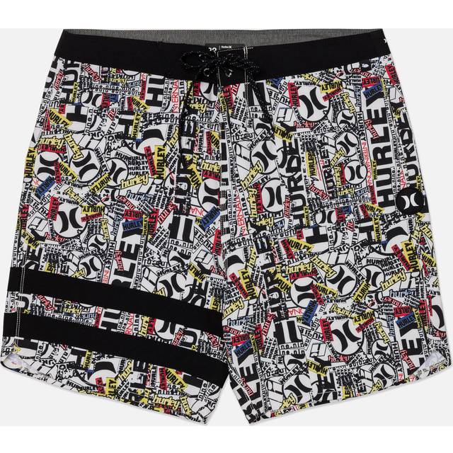 Boardshort 18" men - phantom-eco 25th s1 block party|barely bone|30