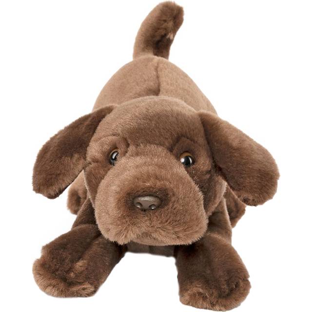 Living Nature Gosedjur - 25x15 cm - Labrador Lekfull Valp - Brun - Living Nature - One Size - Gosedjur