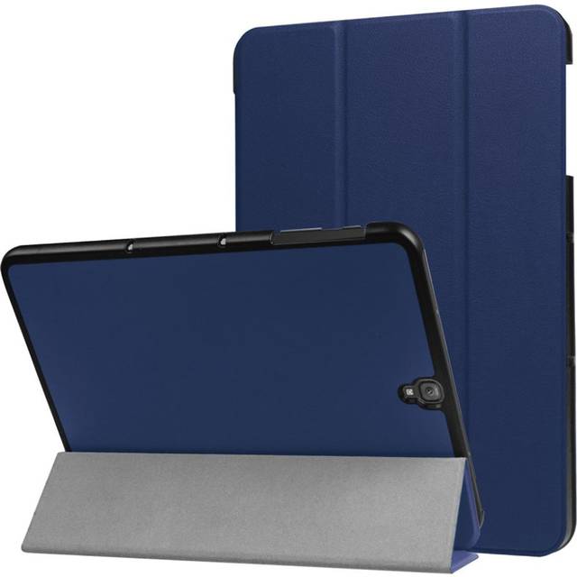 Samsung Galaxy Tab S3 läderfodral - Mörkblå