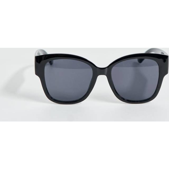 Gina Tricot-oversized sunglasses-solglasögon-Svart-ONESIZE-Dam
