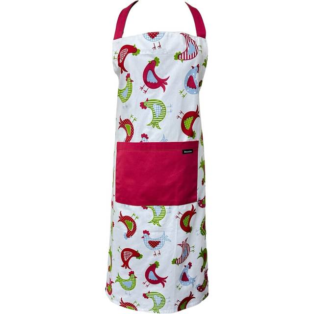 Hen Cotton Bib Apron Home Baker Cook Pinny 70cm x 87cm