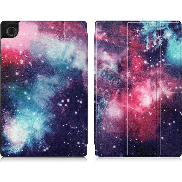 Lenovo Tab M10 HD Gen 2 mönstrat läderfodral - Kosmisk Rymd