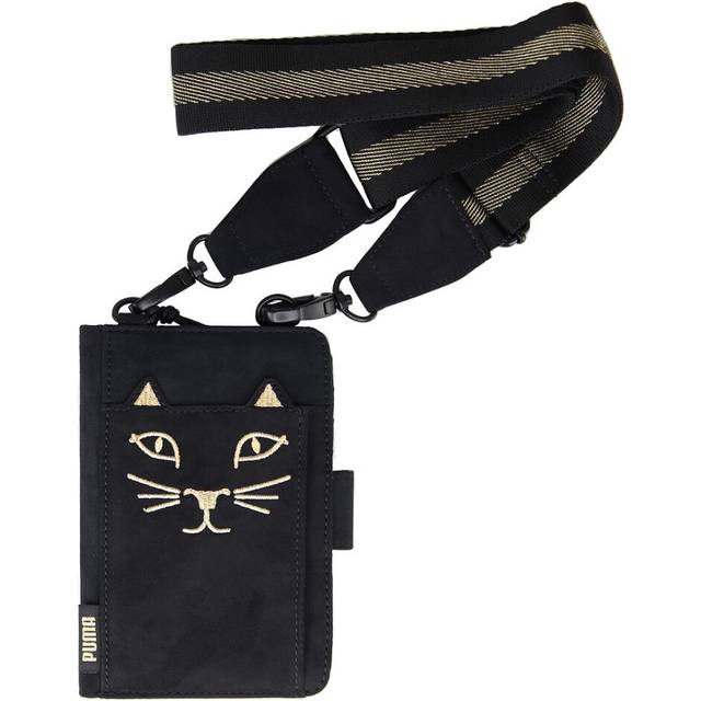 Puma x charlotte olympia womens black mini wallet bag
