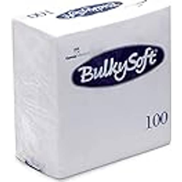 Cocktail Napkins White 24cm - Pack of 100-2ply Paper Napkins, Bar Caddy Napkins