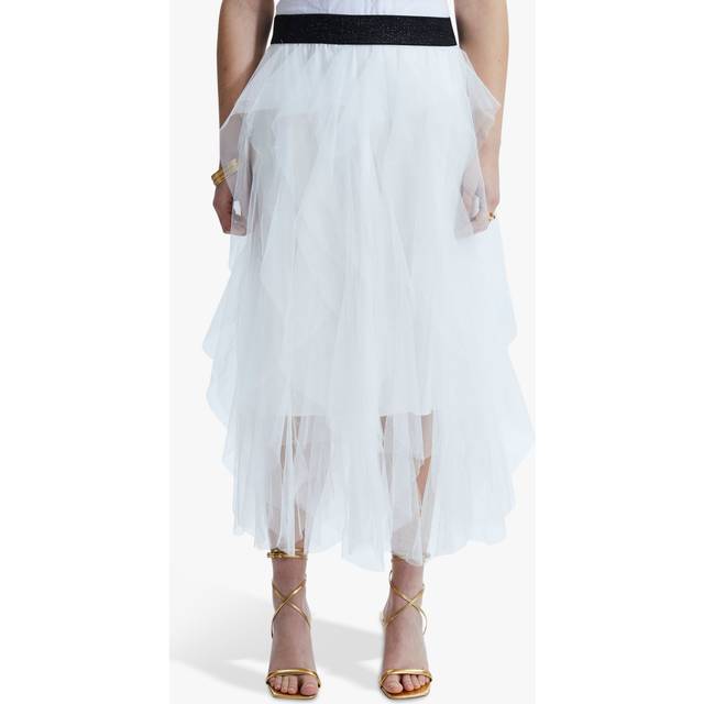 James Lakeland Organza Ruffled Skirt
