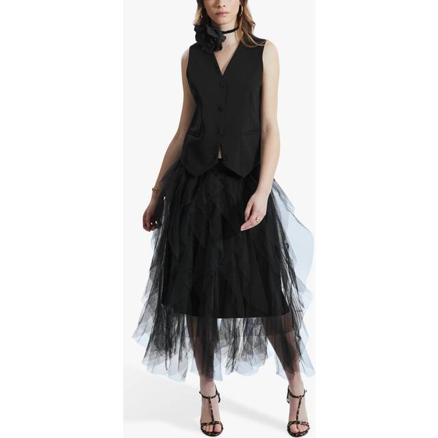 James Lakeland Organza Ruffled Skirt