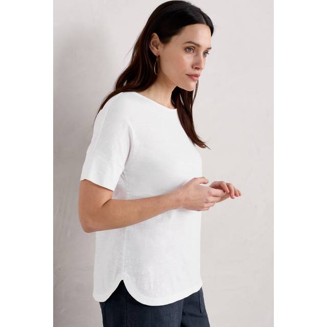 Seasalt Cornwall White Bryher View T-Shirt