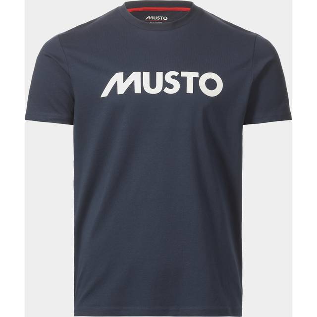 MUSTO M Musto Logo Ss Tee |Marinblå |S