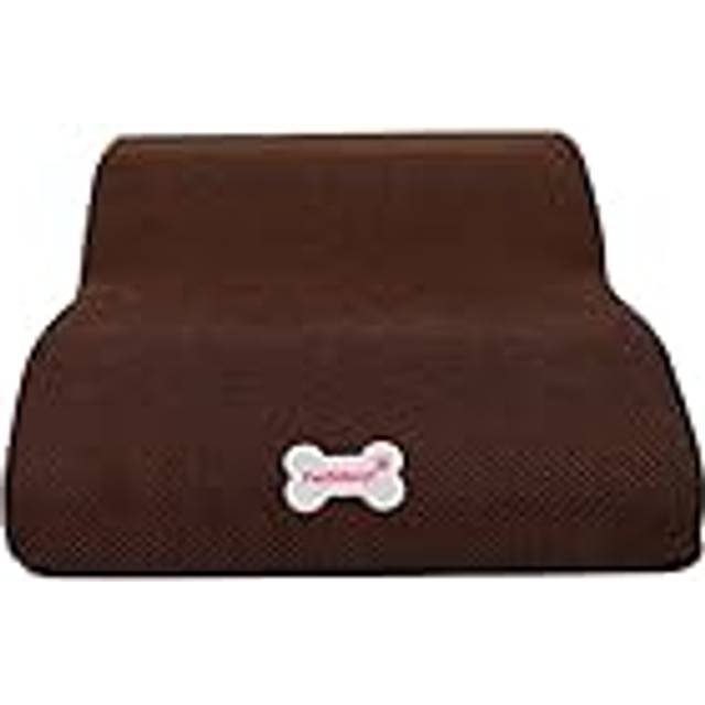 Hund trappor - hög densitet svamp 2 lager lutning husdjur trappor steg hund ramp soffa säng avtagbar stege tvättbar husdjur stege, räcke för hund och katt, 55 x 40 x 25 cm