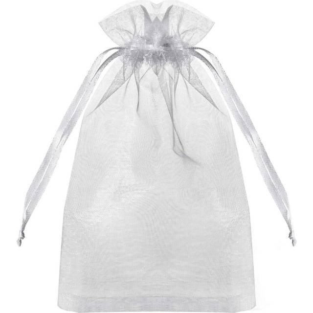 100 Pieces Of High-Grade Transparent Organza Bags, 4X6 Inch Jewelry Gift Bags, Suitable For Parties, Jewelry, Festivals.