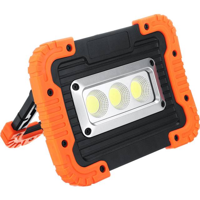 (Battery Powered) 10W COB LED Floodlight Outdoor Camping Work Lamp Rechargeable Charging Light