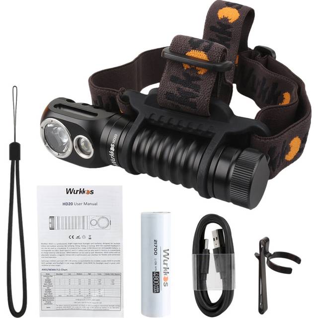 (Black, with 21700 battery) Headlamp Rechargeable 21700 Headlight 2000lm Dual LED LH351D XPL USB Reverse Charge Magnetic Tail Work Camp Light