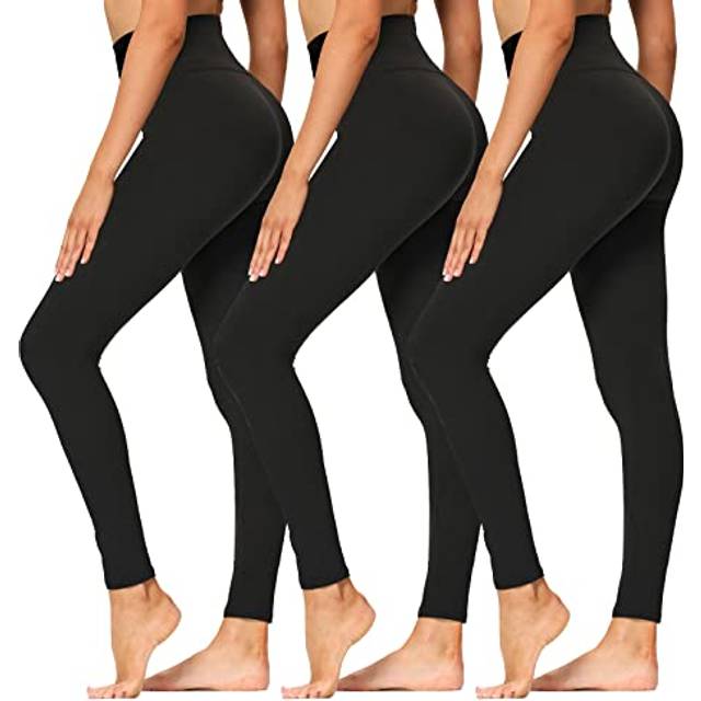 High Waisted Leggings for Women - Soft Athletic Tummy Control Yoga Pants for Cycling Dance Tights