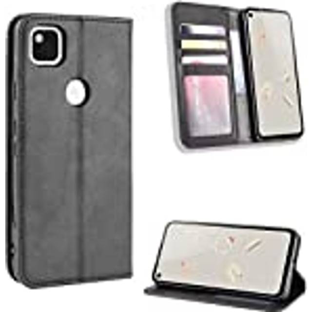 Custodia® Flip plånboksfodral kompatibelt med Google Pixel 4a 4G (mönster 1)