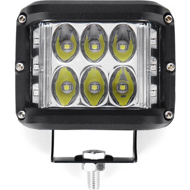 12V-80V 60W LED Light 4 Lamp Beads Spotlight Waterproof Red Blue White Vehicle Waterproof Motorcycle Headlight