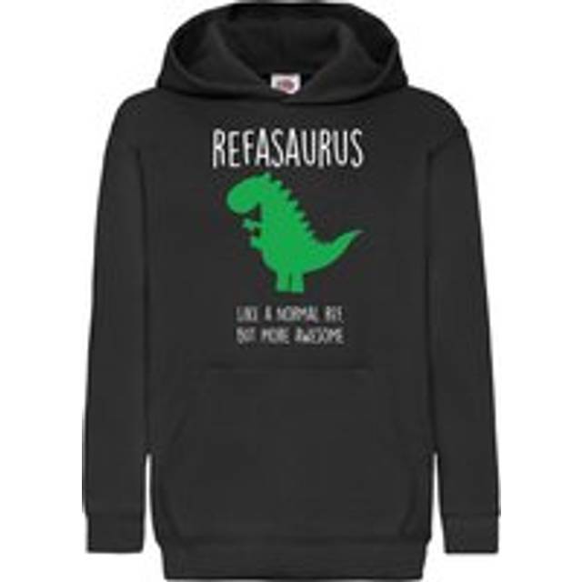 Ref Dinosaur Hoodie - Black - XXL