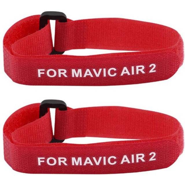 2 Pairs Propeller Blade Tape Straps Fixing Holder Fixed Belt Hook Loop Cable Cord Ties for DJI Mavic Air 2 Drone Accessory